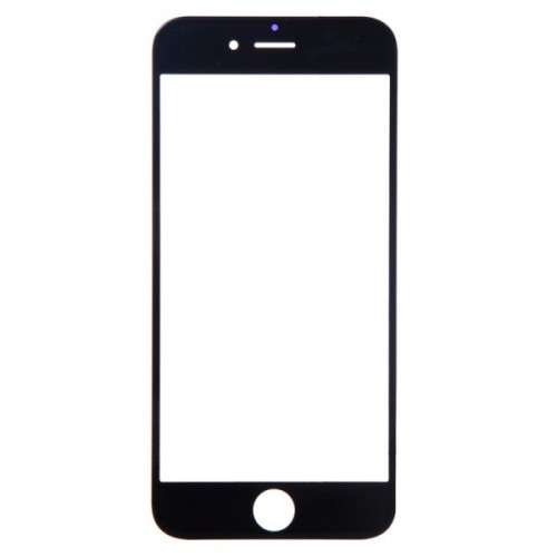 Apple iPhone 6 or 6S 4.7 inches Glass Lens Black or white with free tools, film and UV glue LOCA